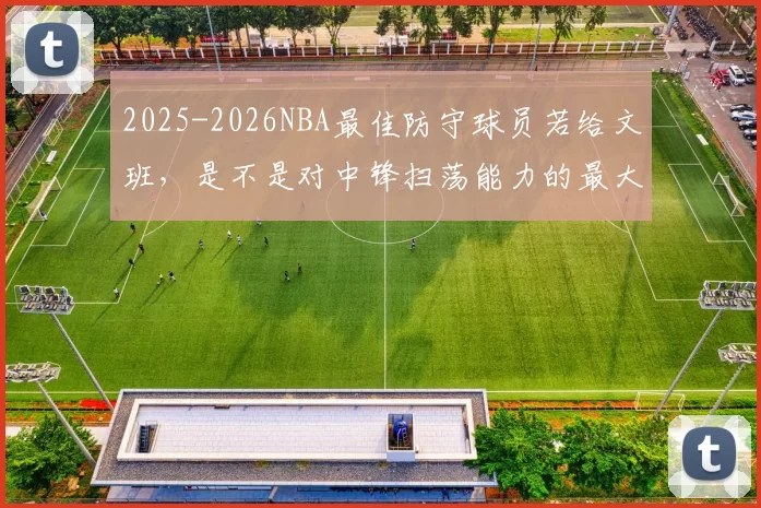 2025-2026NBA最佳防守球员若给文班，是不是对中锋扫荡能力的最大认可